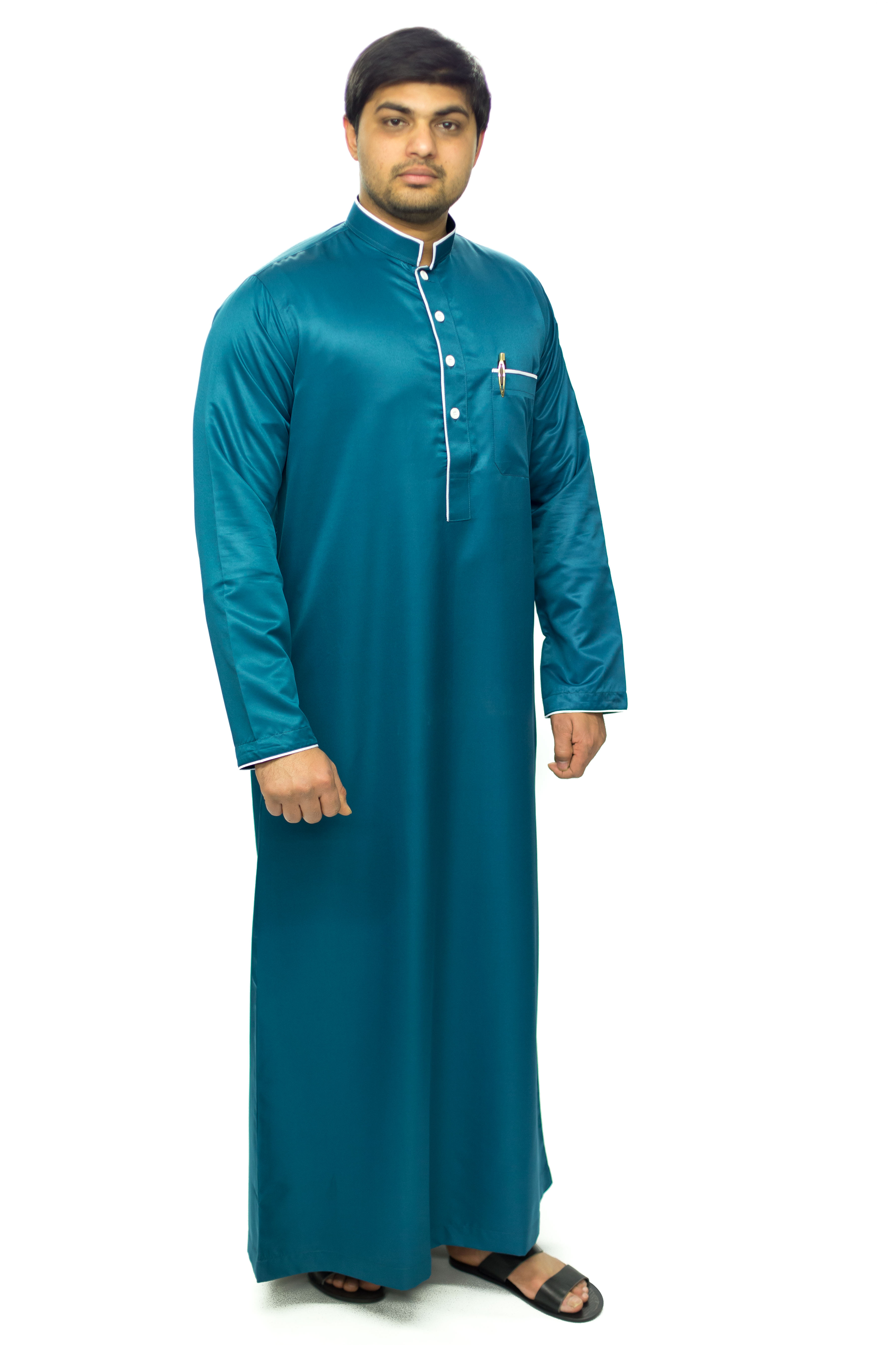 Aegean Blue New Mens pipping Jubba