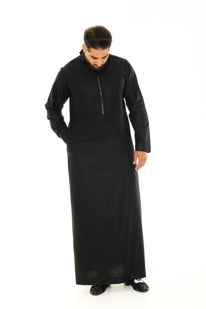black hooded jubba