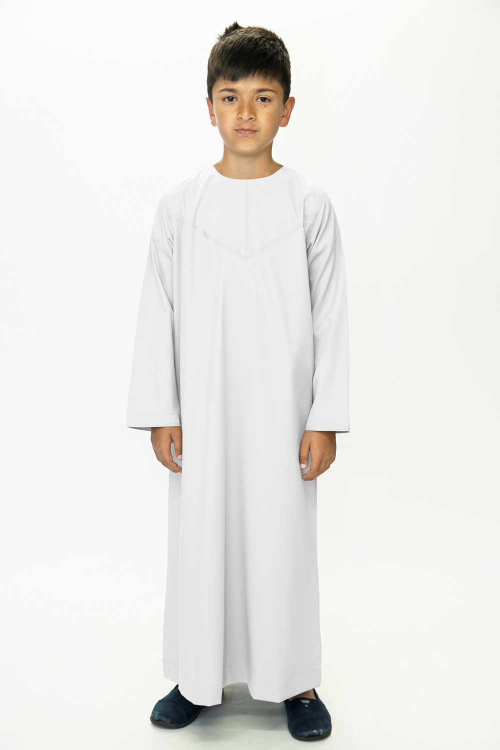 Boys White Emirati Thobe