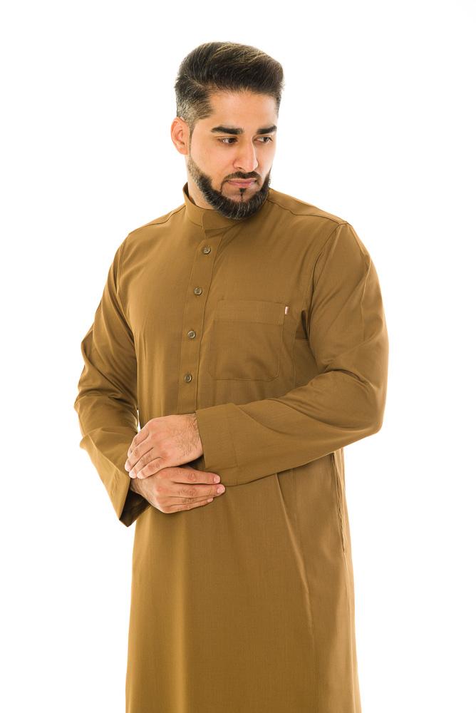 bronze saudi collar jubba