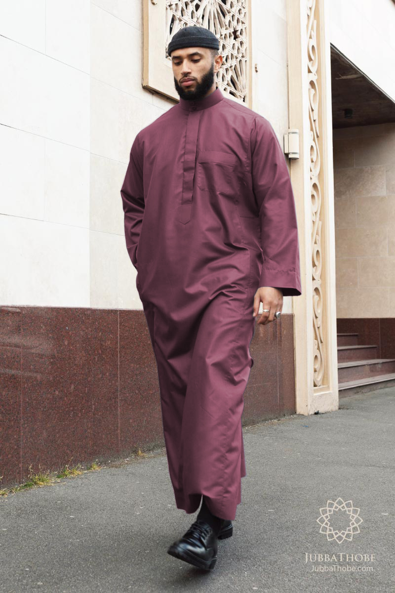 Burgundy Premium Jubba