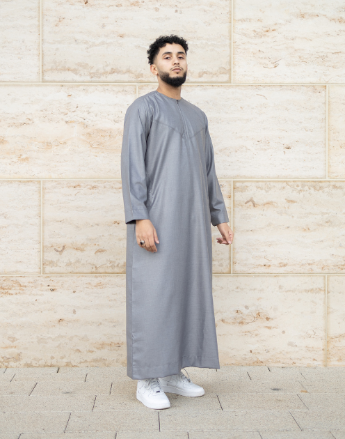 Emirati Dark Grey Jubba