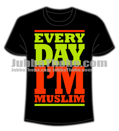 Every Day Im Muslim Stylish Tee