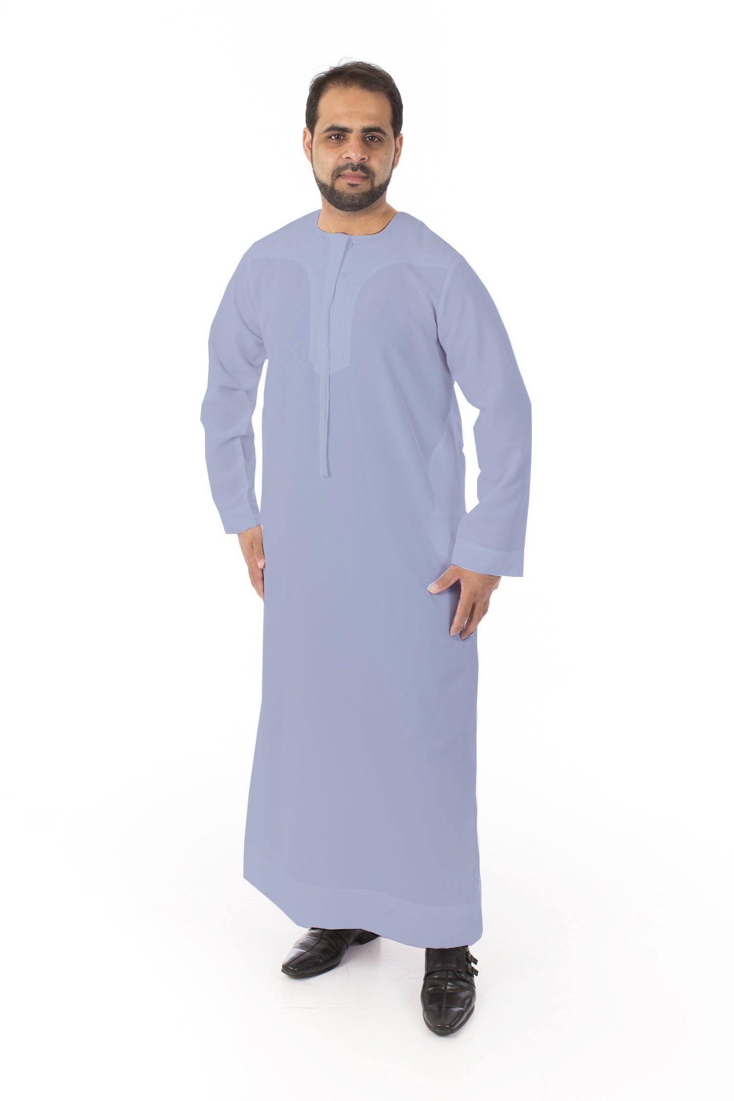 Grey Mens Arab Jubba Omani style