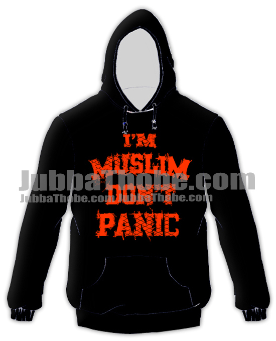 Im Muslim Dont Panic Muslim Hoodie