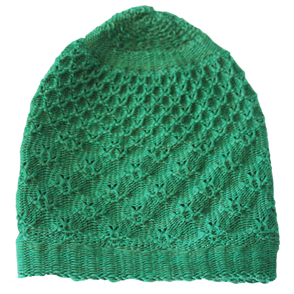 Green Warm Prayer Hat