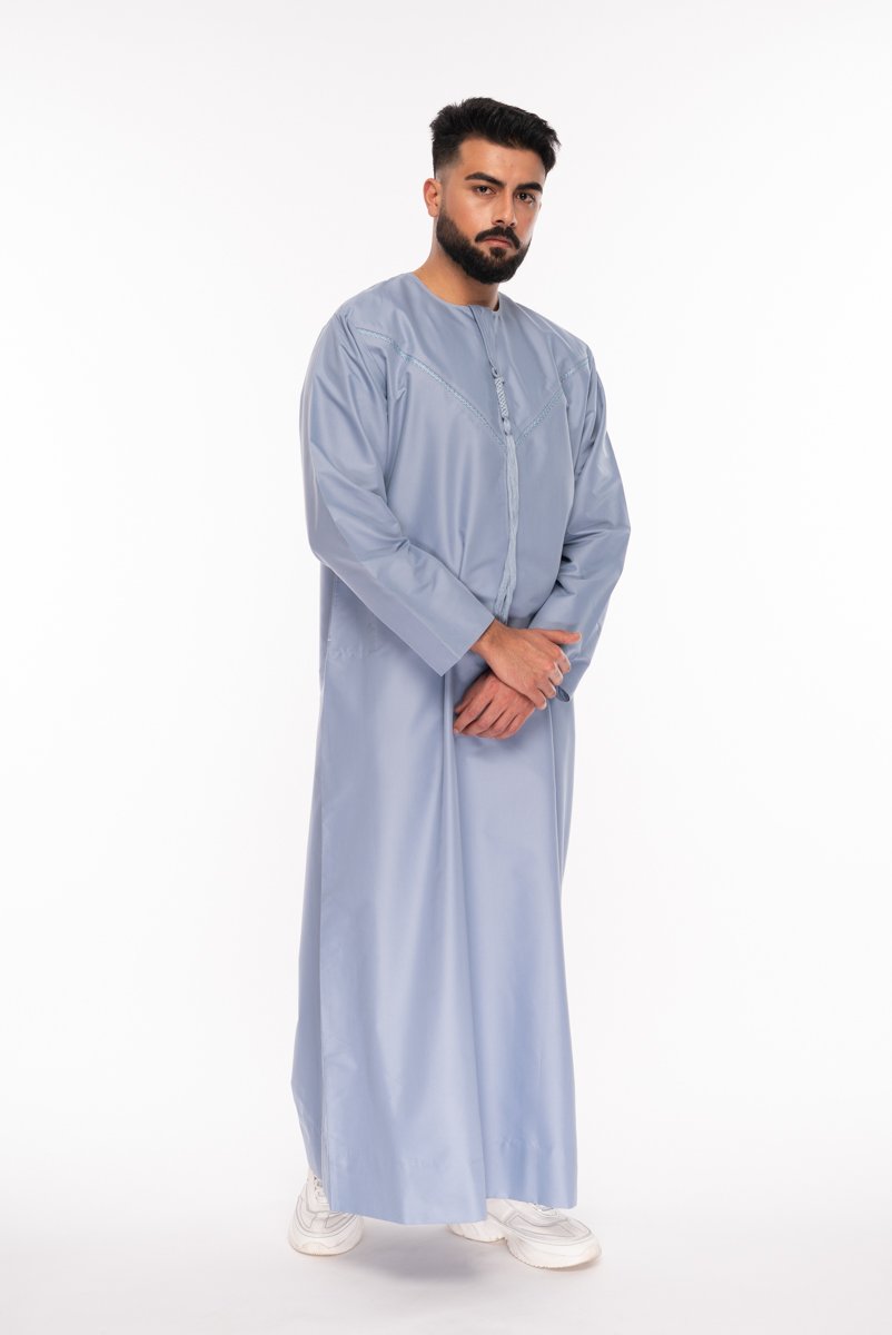 sky blue emirati jubba
