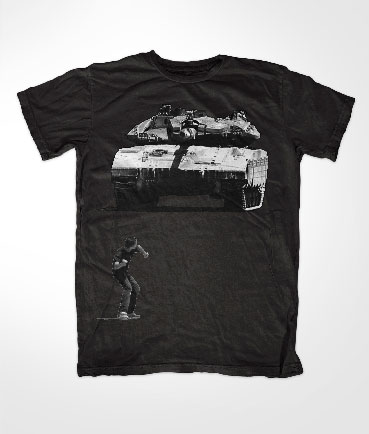 Tank Boy Black Color Islamic T-shirt
