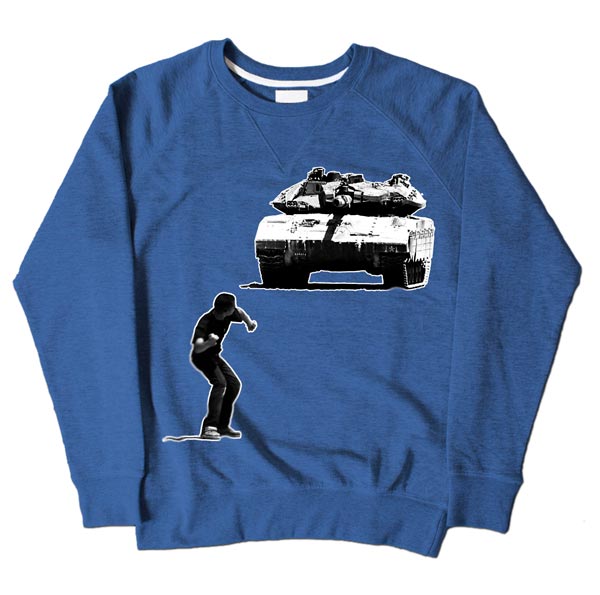 Tank Boy Blue Sweatshirt