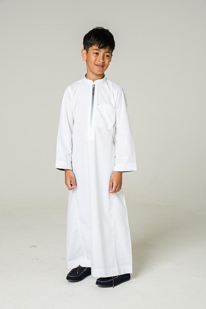 urban sport kids jubba grey stripe