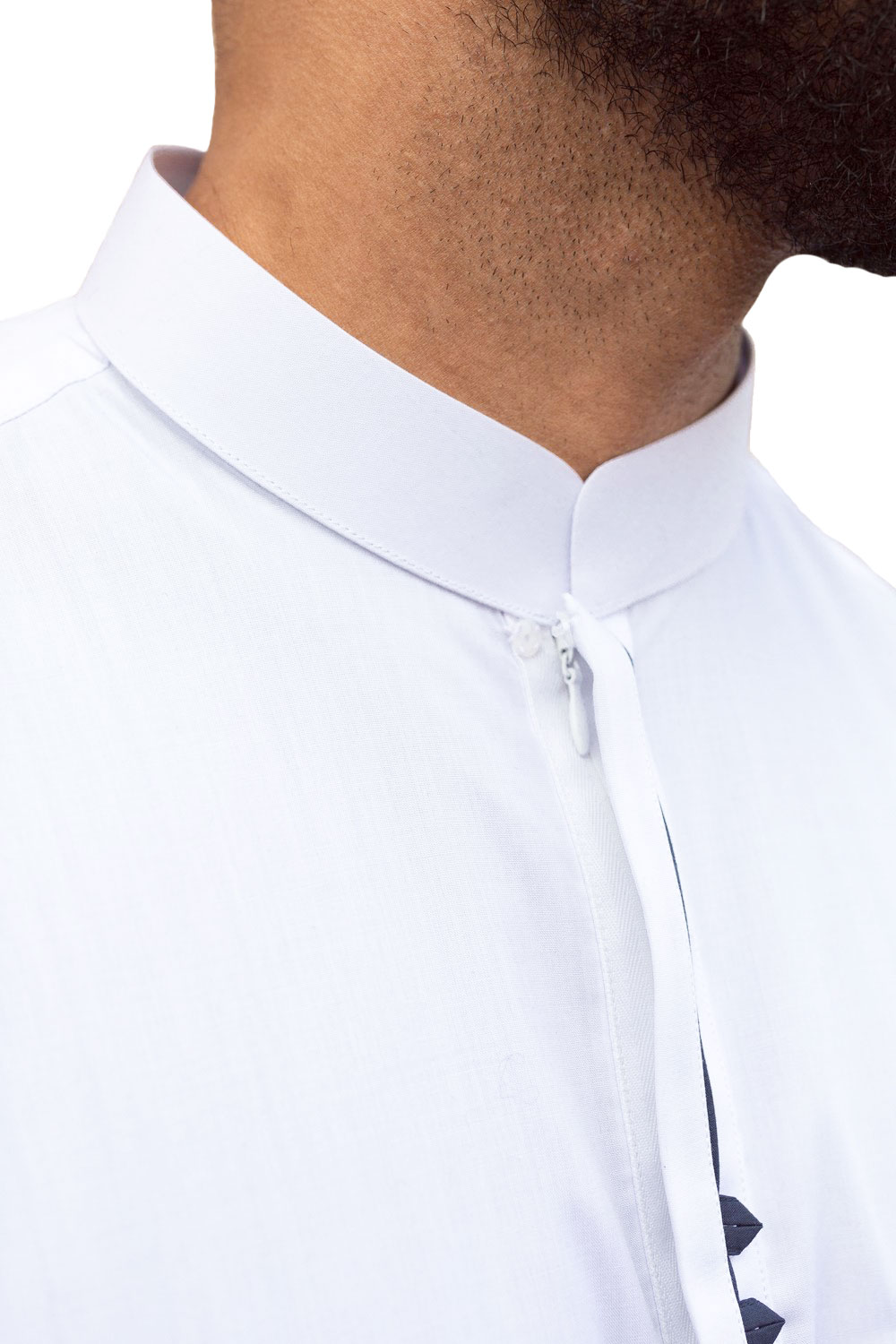 white thobe coller